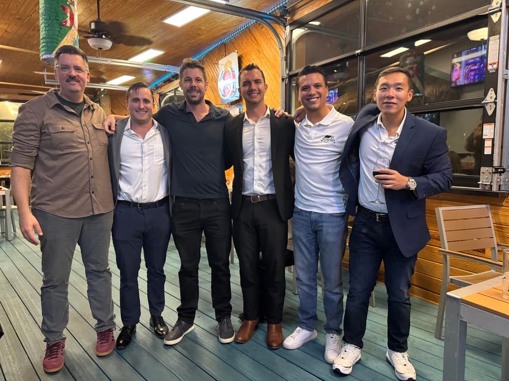 Happy hour networking